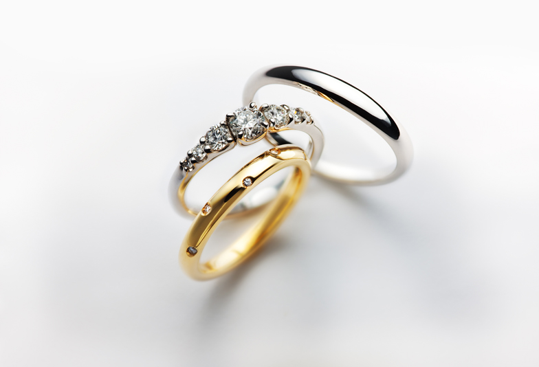 浜松市　大人の結婚指輪　大人婚　アラフォーだからこそこだわりたい！周年記念の買い替えにもおススメ　人気の結婚指輪ブランド
