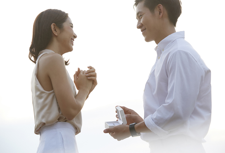 【浜松】これで完璧！「プロポーズのタイミング」＆プロポーズをロマンチックにするアイテム「婚約指輪」