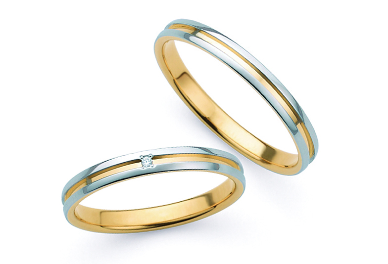 【静岡結婚指輪】最高に甘い♡ハチミツ色のシンプル系マリッジリング