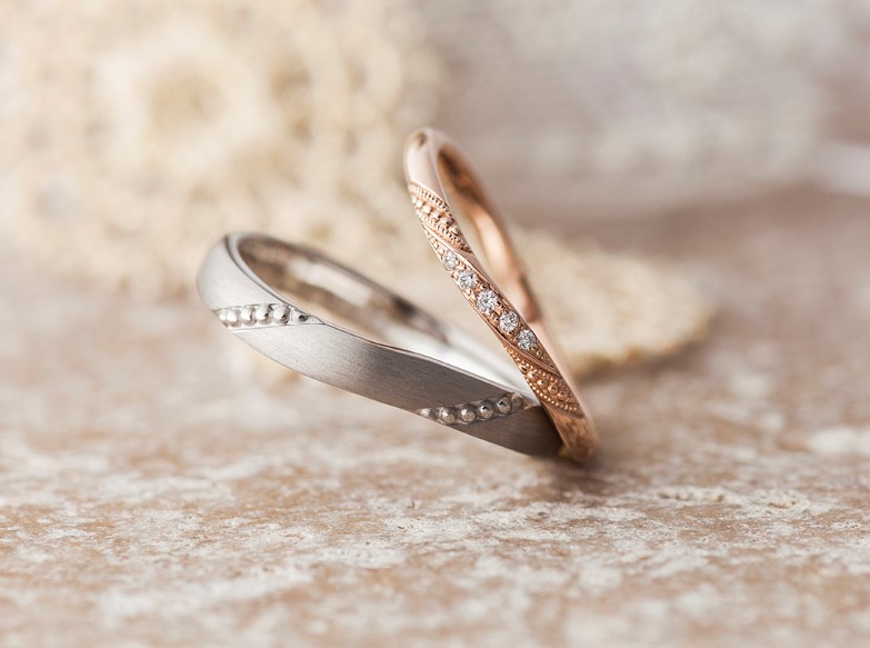 【静岡市】アンティーク調の結婚指輪が素敵♡今人気のデザインは？