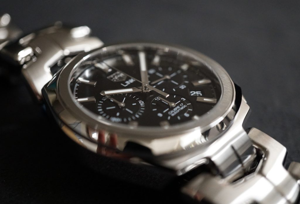 【静岡タグホイヤー】　TAGHeuer LINK　タグホイヤーリンククロノグラフキャリバー17（新作）