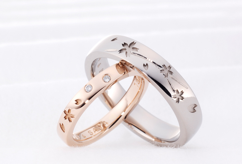 浜松市 和風テイストにこだわるオーダーメイド結婚指輪 Jewelry Story ジュエリーストーリー ブライダル情報 婚約指輪 結婚指輪 結婚 式場情報サイト