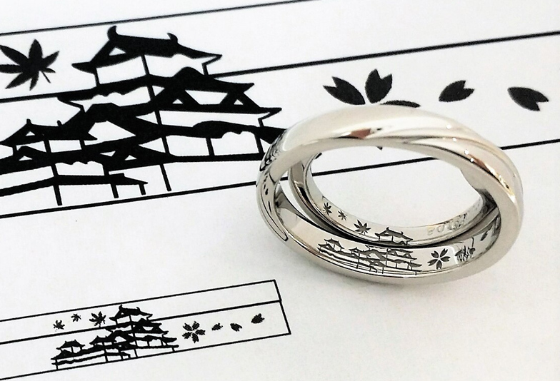 浜松市結婚指輪和風