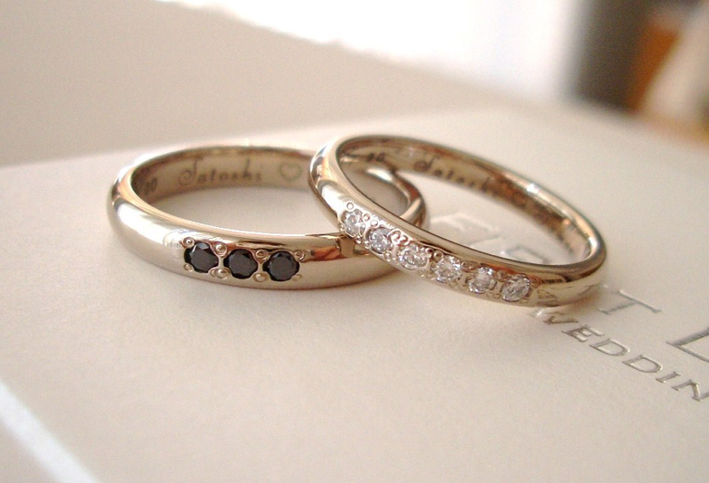 K18シャンパンゴールドの結婚指輪