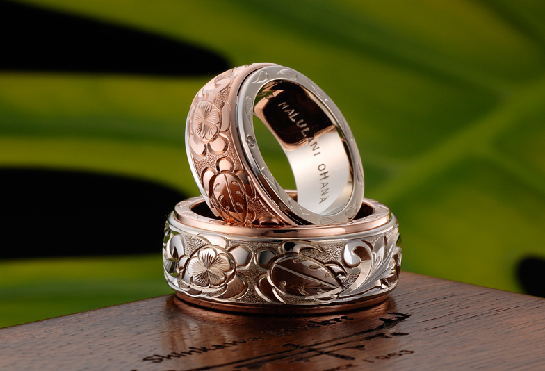 【浜松市・静岡市】海の守り神「海亀」(ホヌ)を入れた結婚指輪！ハワジュだけではない！