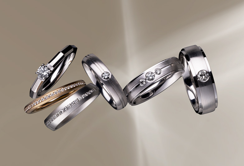 【浜松】個性が光るお洒落なデザインが特徴的！ドイツブランドの結婚指輪