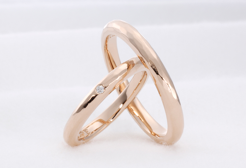 静岡市結婚指輪シンプルデザイン