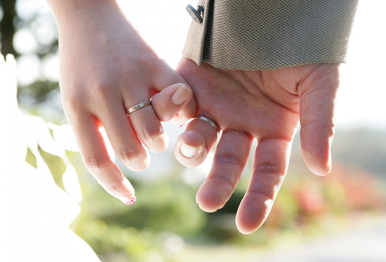 【富山市】結婚指輪の内側に誕生石を入れよう♡