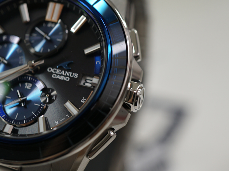 【静岡】OCEANUSオシアナス限定3000本の時計・OCW-S4000D-1AIF江戸切子モデル
