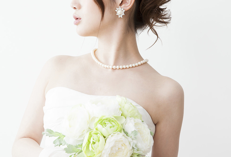 【静岡市】純白のドレスをさらに美しく・・・一生ものの花嫁真珠