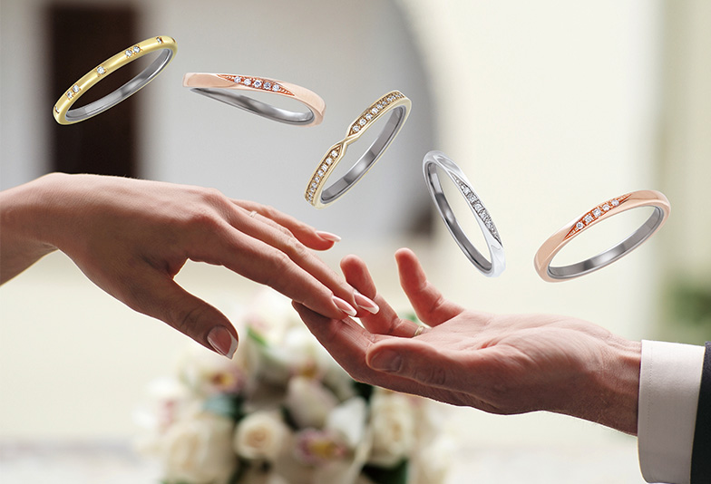 【福井市】鍛造か鋳造か…製法に注目して選ぶ結婚指輪♡