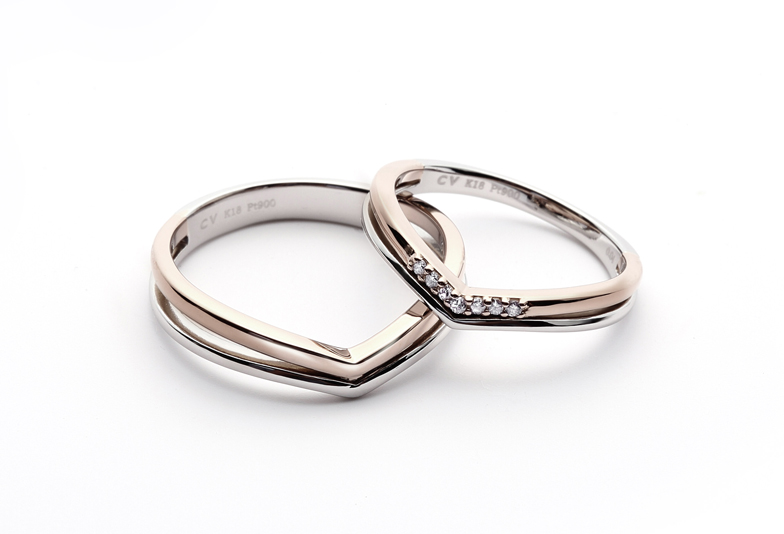 【静岡市】王道的な結婚指輪は嫌！！オシャレ女子が好む人気のデザイン♡