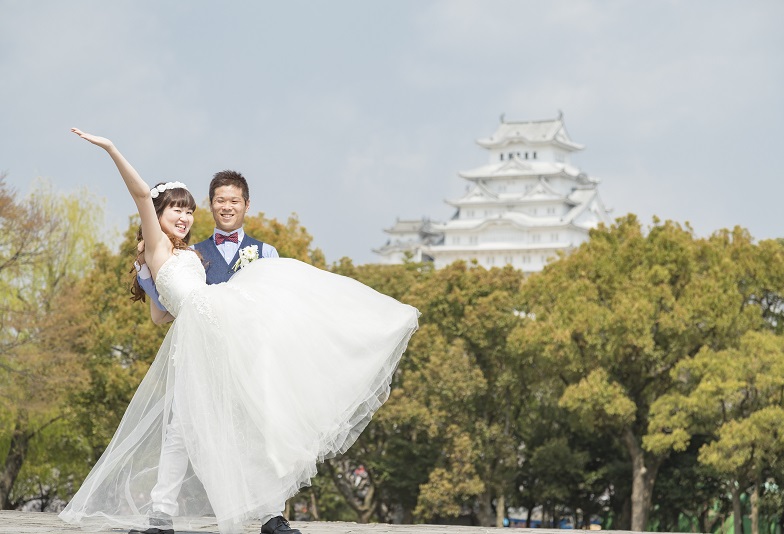 【姫路市】フォトウエディング、世界遺産の姫路城と撮影がオススメ！！