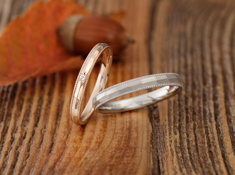 クレープミルテの結婚指輪