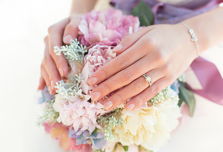 【福山市】女性に贈る婚約指輪。迷ったときにおすすめなお指別のデザイン♡