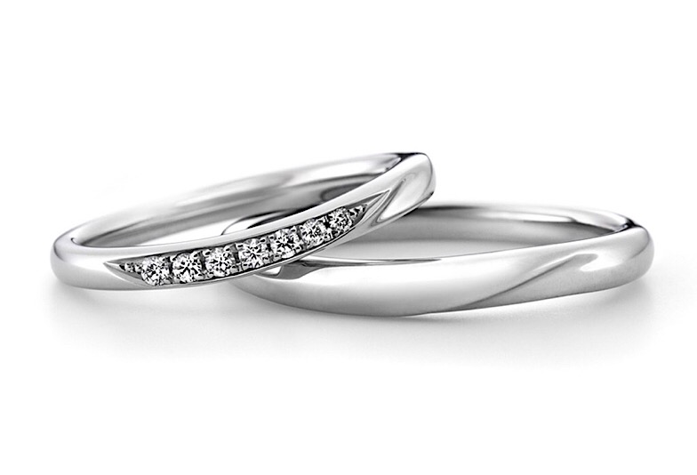 ラザール ダイヤモンドの結婚指輪　カシオペア