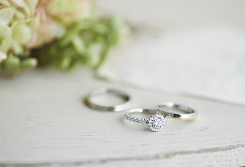 【静岡市】女子人気抜群の婚約指輪と結婚指輪の重ね着けが可愛いブライダルブランド