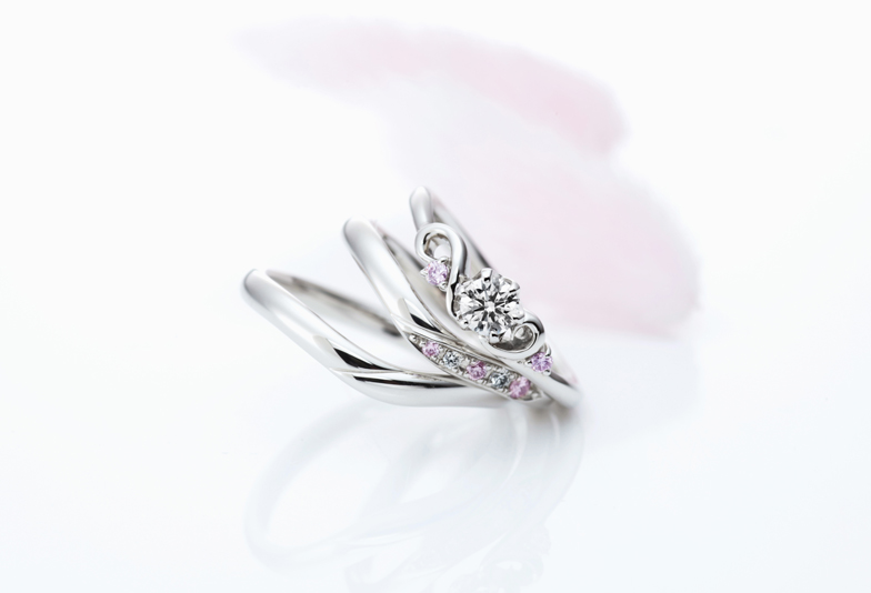 【静岡市】永遠の愛に想いを込めて。婚約指輪に「ピンクダイヤモンド」を添えて！