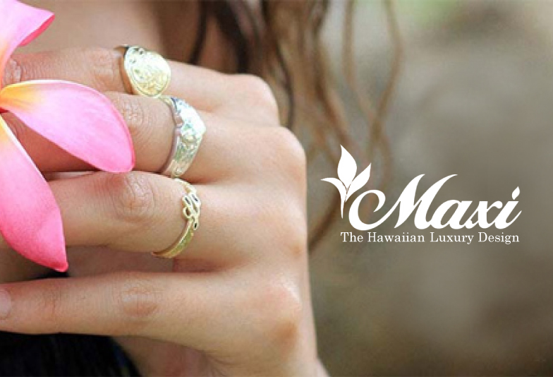 【大阪・和泉市】ハワイアンジュエリーの結婚指輪・婚約指輪 Maxi （マキシ）をgardenフェスタで着け比べてみて！