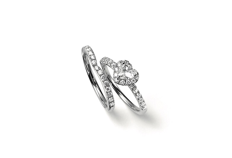 ポンテヴェキオの結婚指輪、婚約指輪セットリング