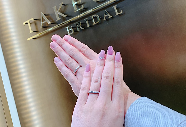 福井市エルパラザールダイヤモンドの結婚指輪