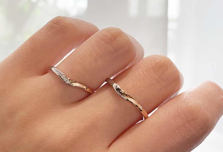【富山市】今人気な”細め”の結婚指輪！