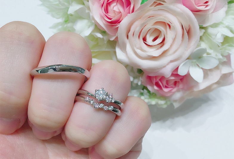 【浜松市】婚約指輪の使用頻度を増やす　結婚指輪の選び方とは？