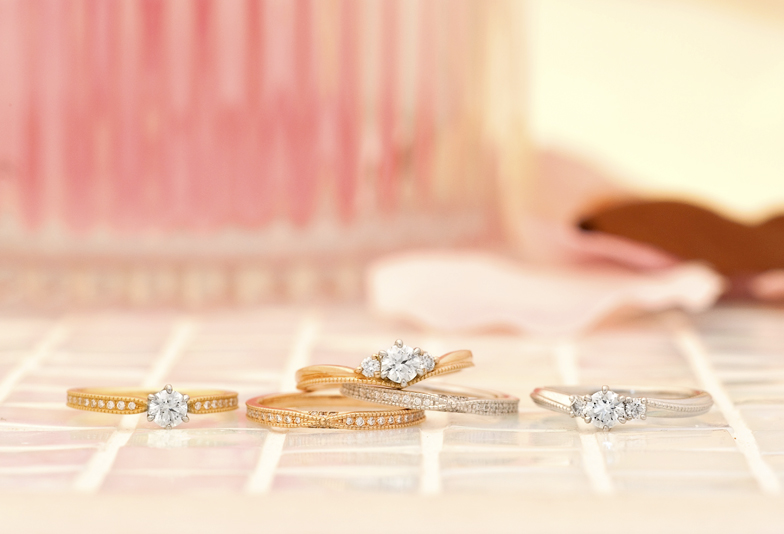 【静岡市】女子人気高めのピンクゴールド！婚約指輪・結婚指輪ではあり？なし？