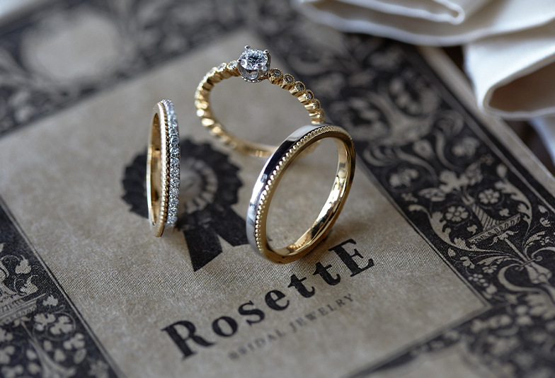 ロゼット結婚指輪　金沢市ロゼット　RosettE結婚指輪