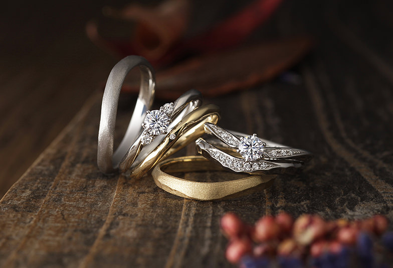 【姫路市】デザインが可愛い！木の年輪をモチーフにした結婚指輪