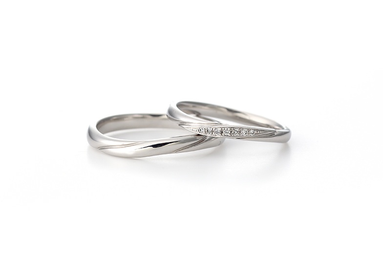 VIVAGE　プラチナの結婚指輪