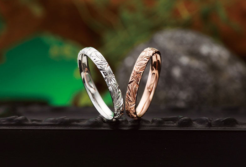 沖縄県ハワイアンジュエリー結婚指輪