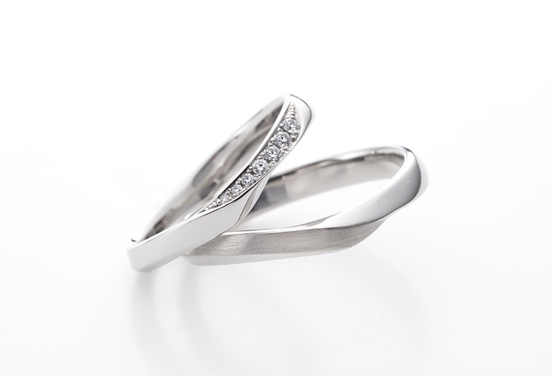 イロノハ　プラチナの結婚指輪