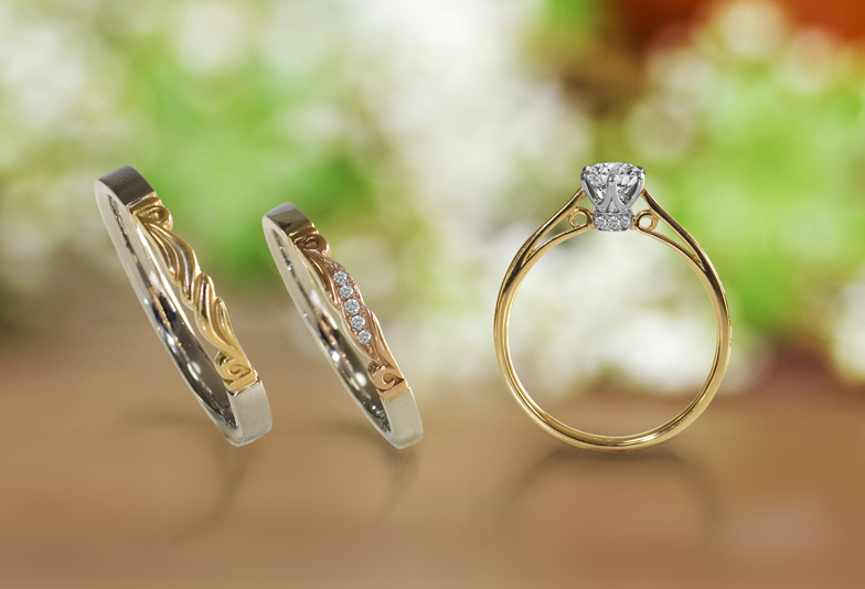 【静岡市】婚約指輪と結婚指輪のセットリングが可愛い大人気『LAPAGE-ラパージュ-』の魅力