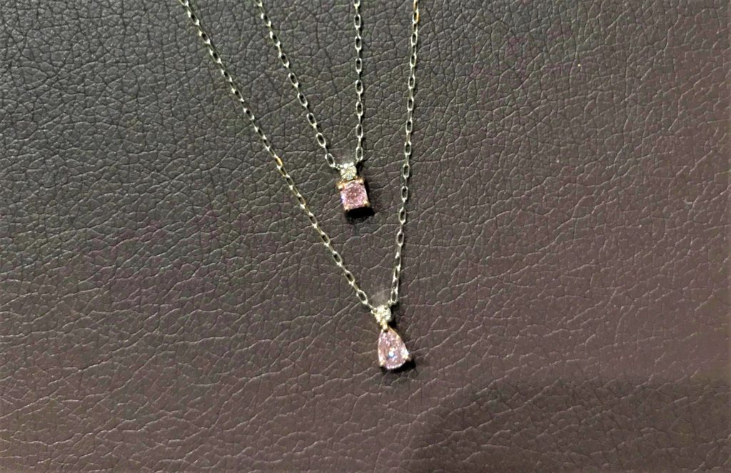 高品質の激安 天然ピンクダイヤモンドのネックレス asakusa.sub.jp