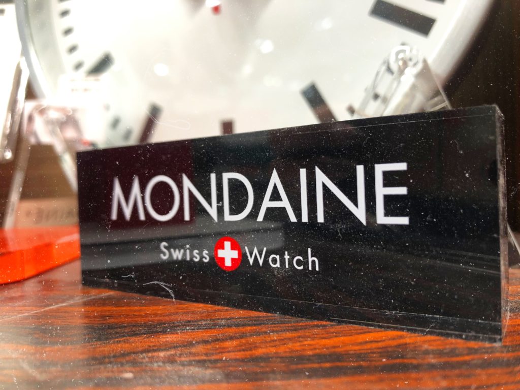 【福井市エルパ】スイスの時計メーカーMONDEINE