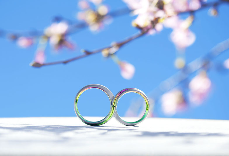 【静岡市】結婚指輪に桜模様を。指先から春を感じる「SORA舞桜」のデザインとは