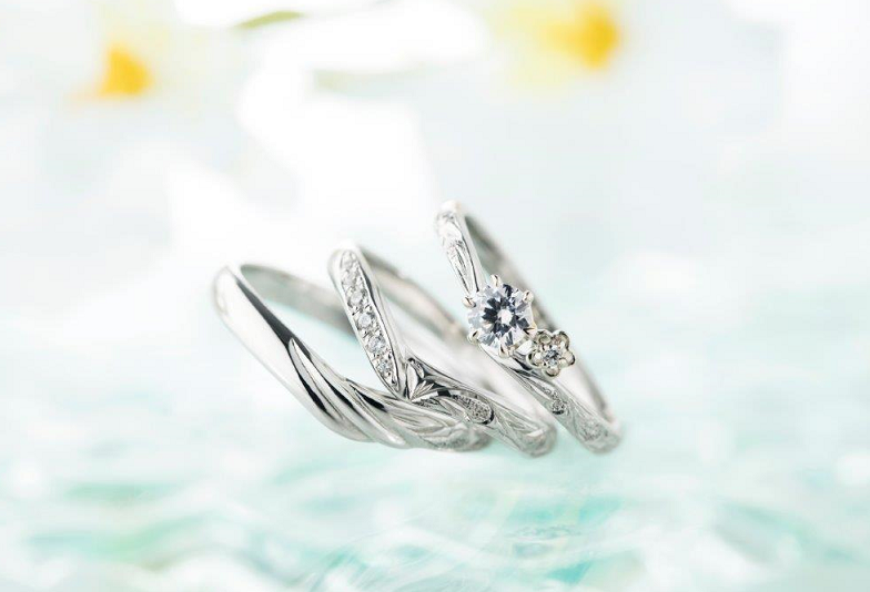 【福島市】婚約指輪と結婚指輪ハワイアンジュエリーおすすめは『プライベートビーチ』