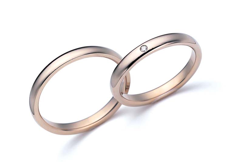 ストレートタイプの結婚指輪