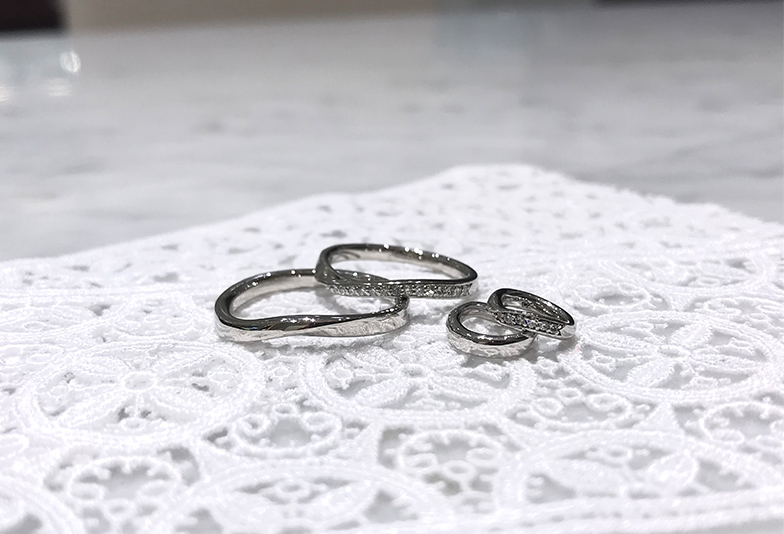 福井市でベビーリングもついてくる結婚指輪