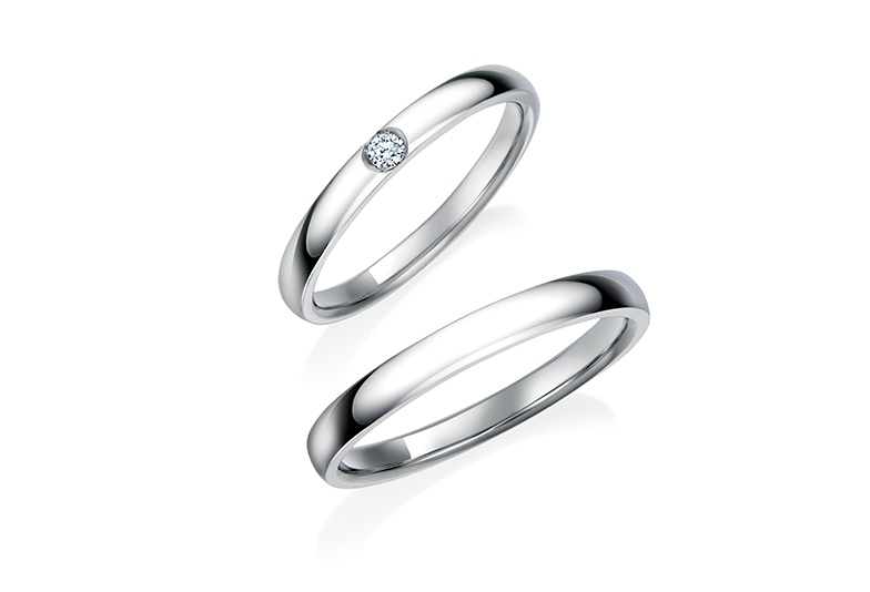 【富山市】ダイヤモンド１石でも”魅力的”な結婚指輪