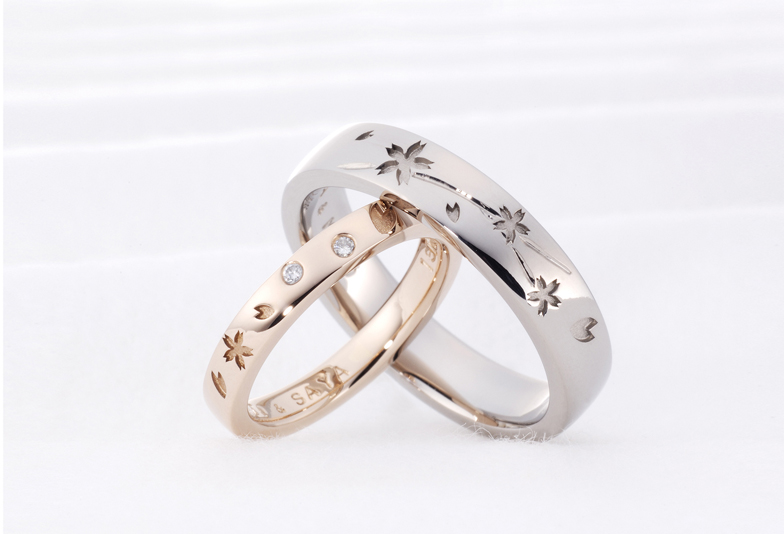 浜松市 オーダーメイドで叶う 結婚指輪に桜モチーフをデザインする方法 Jewelry Story ジュエリーストーリー ブライダル情報 婚約指輪 結婚指輪 結婚式場情報サイト