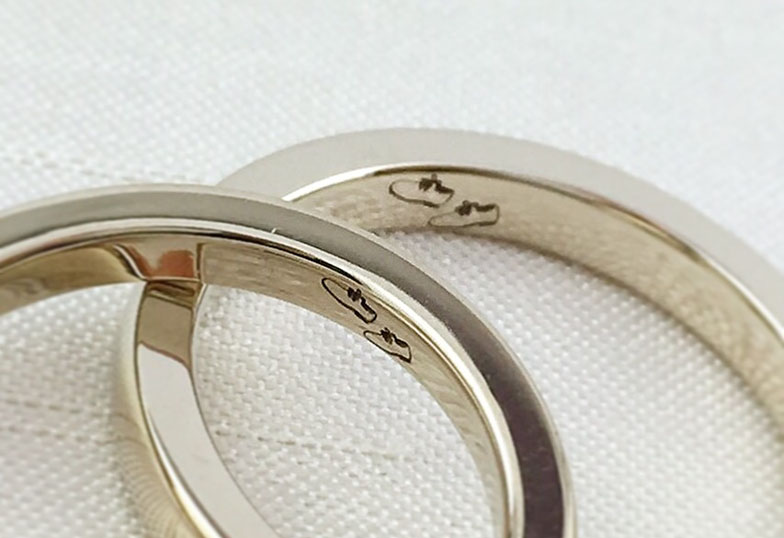 浜松市結婚指輪刻印