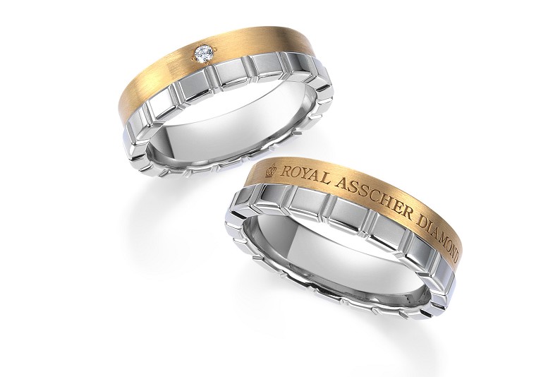 高岡市で人気のロイヤルアッシャーの結婚指輪