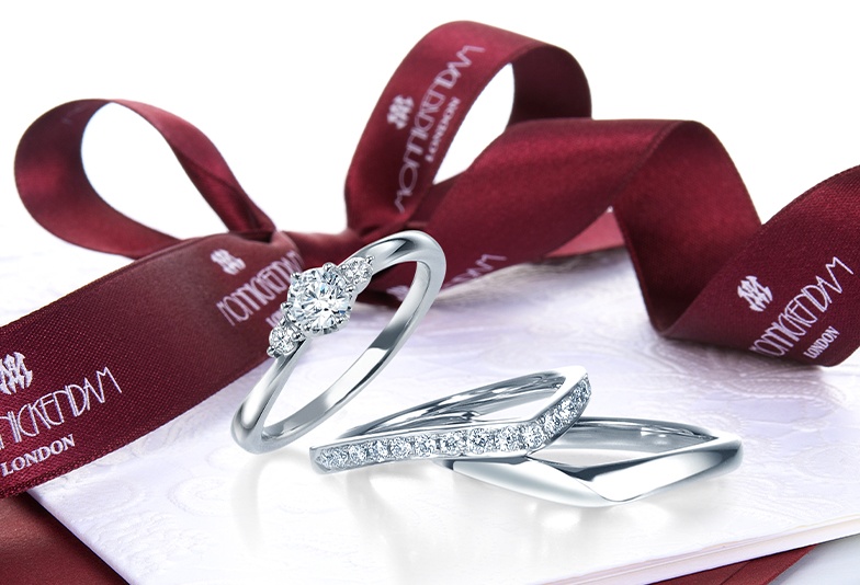 【富山市】白く豊潤な輝きのダイヤモンド〈モニッケンダム〉の婚約指輪