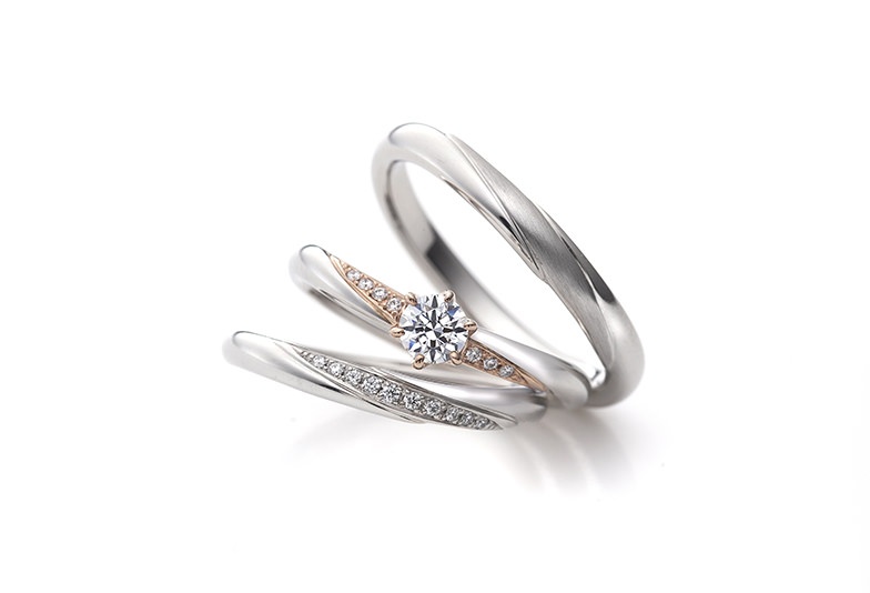 婚約指輪結婚指輪セットリングコンビネーション