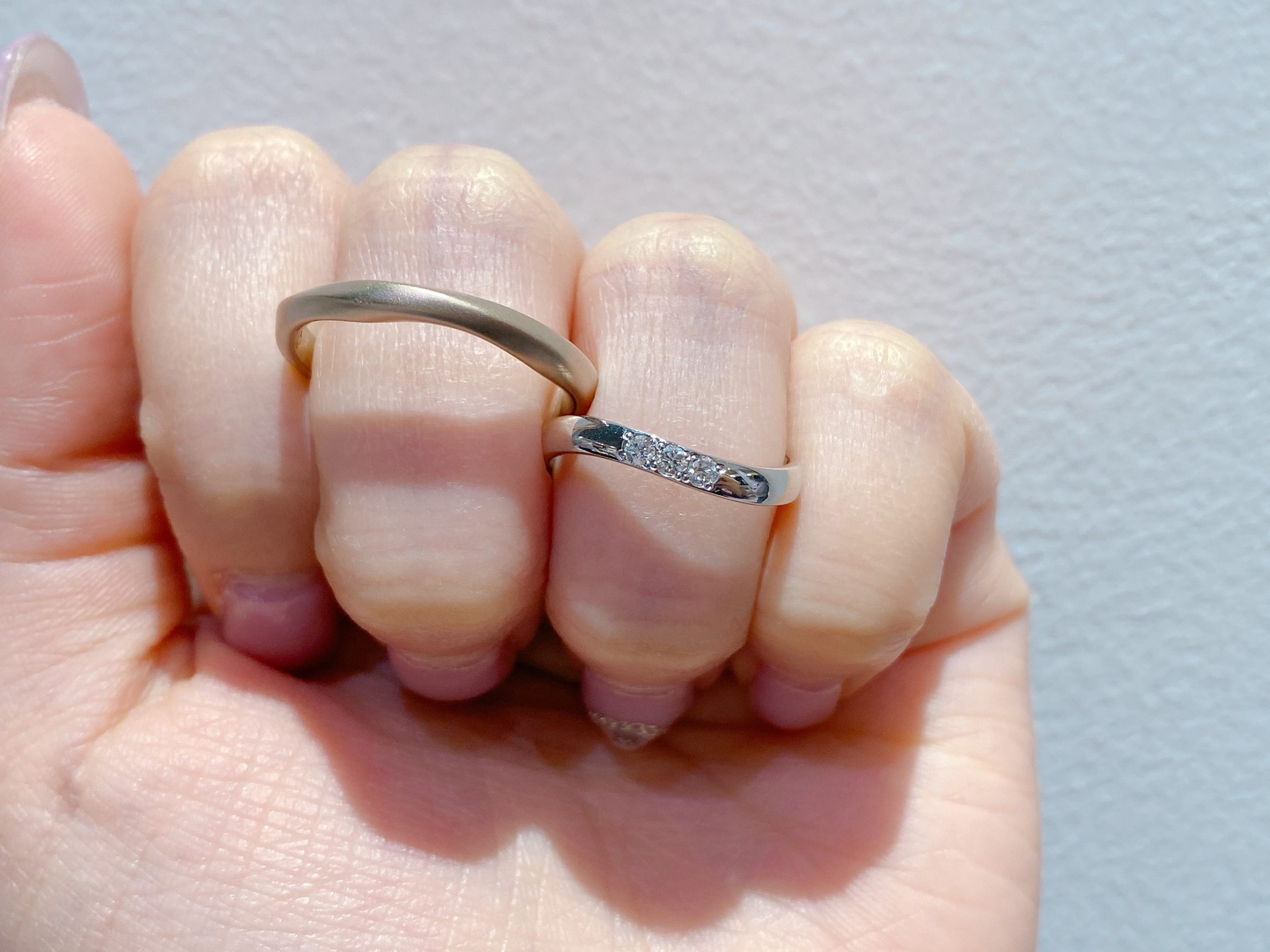 福井市ベルで人気のオクターヴの結婚指輪