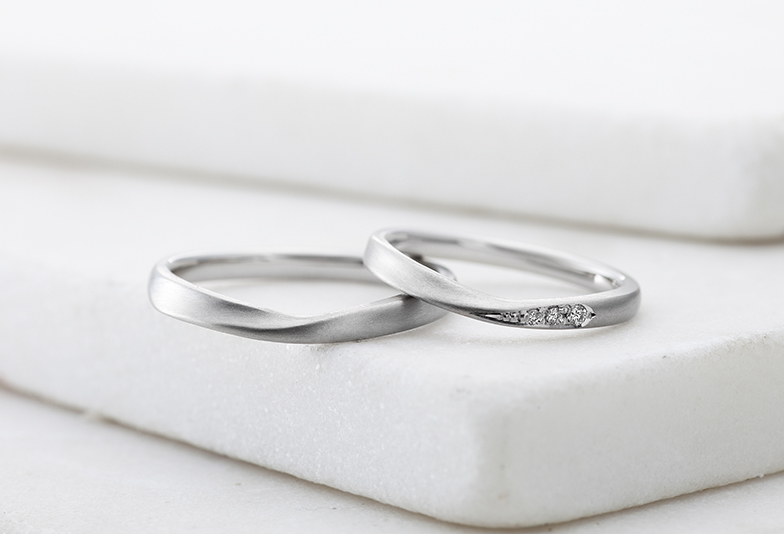 結婚指輪らしい王道的なデザイン