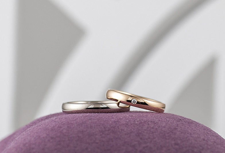 静岡マイスター　鍛造製法の結婚指輪