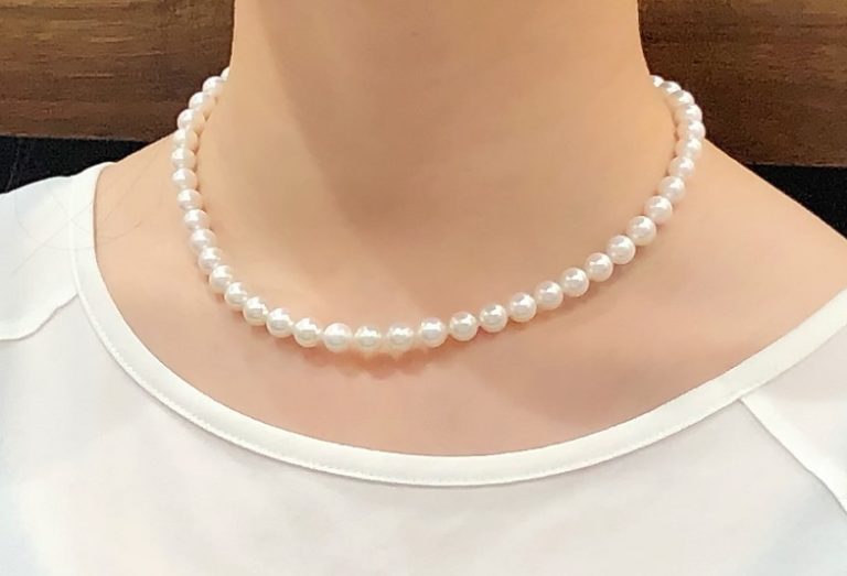 【福井市】真珠ネックレスを初めて着けてみた！20代女性の本音とは？ Jewelry Story [ジュエリーストーリー] ブライダル情報